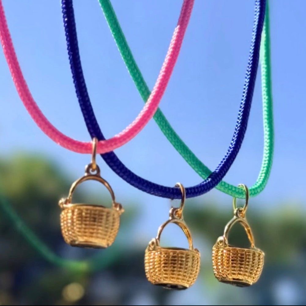 a bigger basket necklace