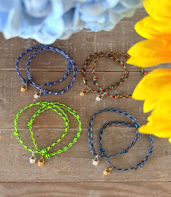 a tiny basket anklet